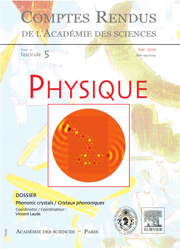 Cover of the special issue